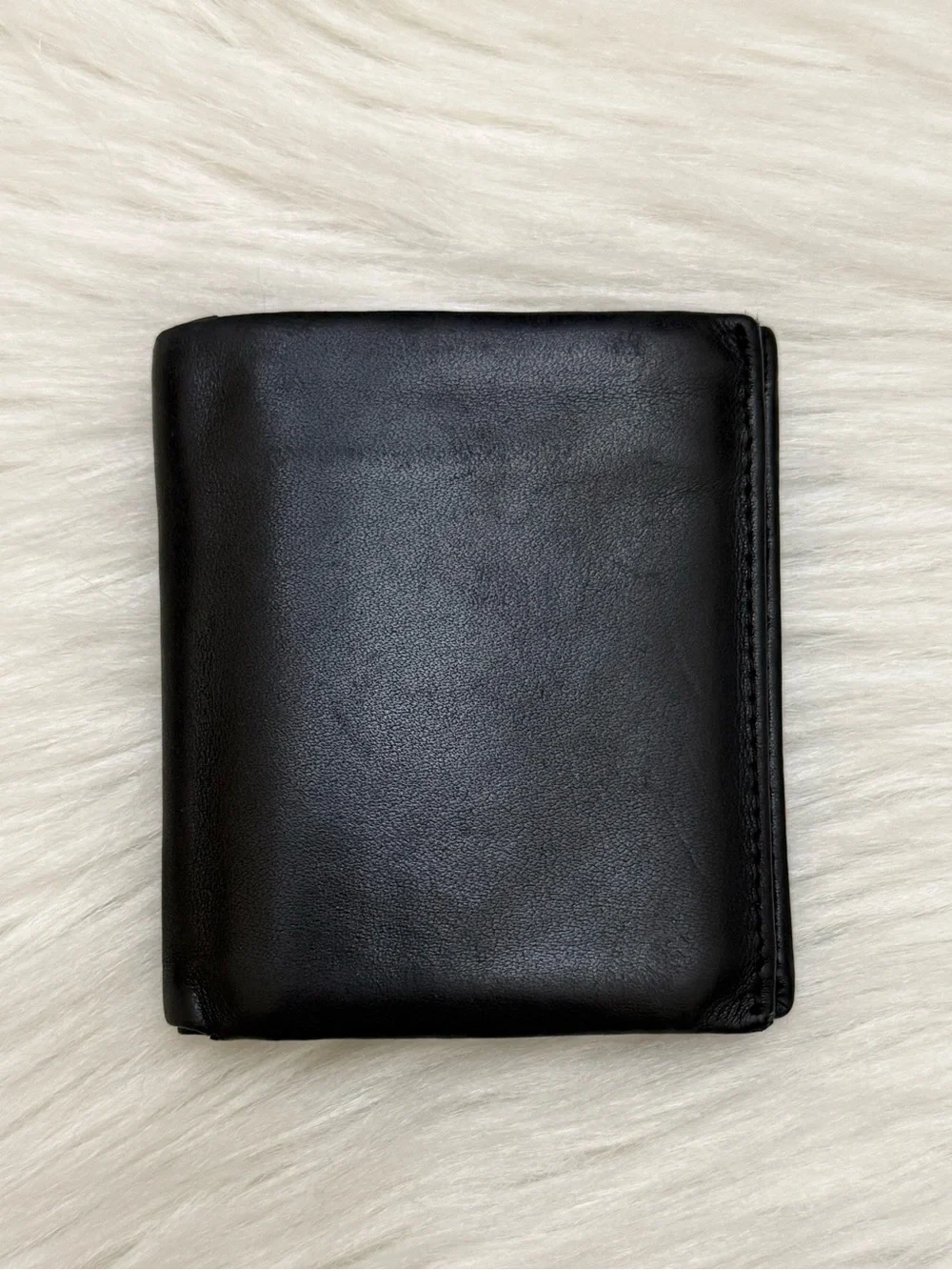 MANO GERMANY - MILLENNIUM SOFT BLACK ALL LEATHER BIFOLD WALLET